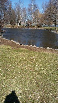 A beautiful little lagoon