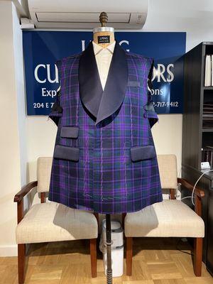 Basting front and back