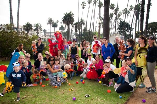 Halloween play group after class.
