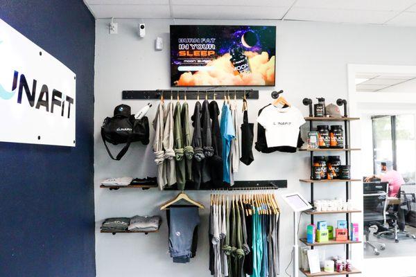 LunaFit Retail Merch