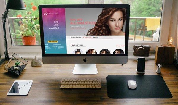 Design and development of a website for a popular hair Salon in the Sherman Oaks Area in California. http://bit.ly/2Degttg