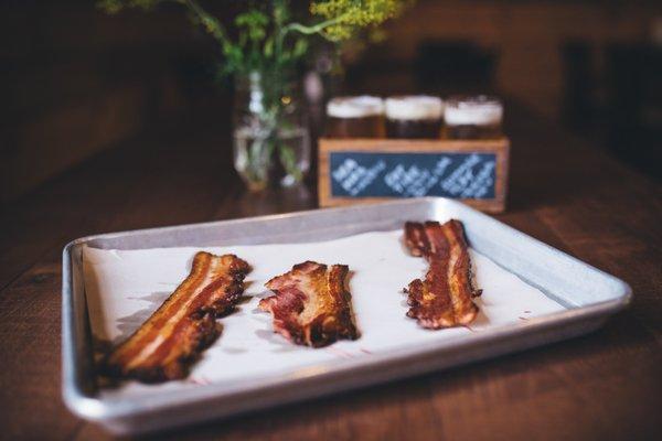 Beer & Bacon Flight