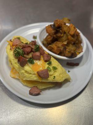 Meat Lovers Omelette
