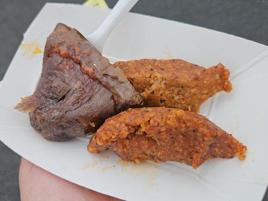 Stuffed Dried Eggplant & Cig Kofte