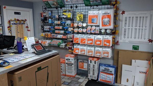 Additional Self Storage - We carry everything for your packing, moving, and storage needs.