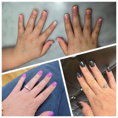 Gel manicure, SNS manicures