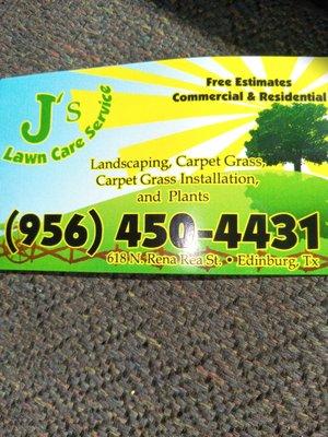 J's Lawn Care Service