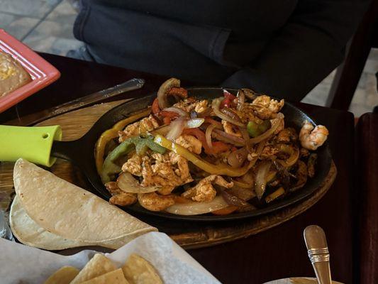 Fajitas de Camarón