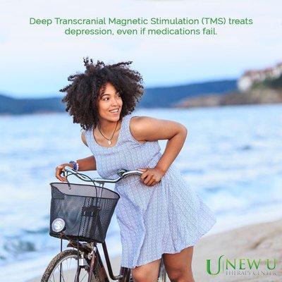 Medications failed? FDA approved TMS treats Depression.