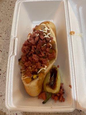 Sonoran dog: $6.50 each. A little spendy compared to other restaurants.