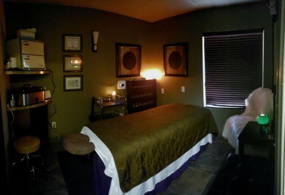 Our private practice for a massage treatment.