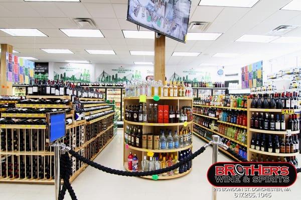 Great Wine Selection.Brother's Wine & Spirits 213 Bowdoin St (617) 265-1045 Boston, MA 02122 Phone number (617) 265-1045 brotherswinespirits