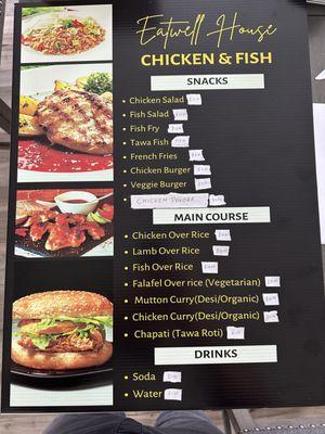 Our Menu