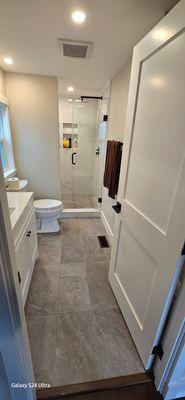 Bathroom Remodel - Custom Shower