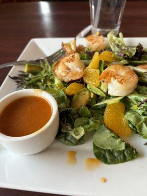 Shrimp, avocado manderin salas