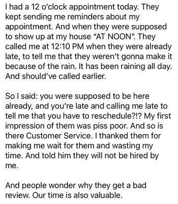 My first impression of this company