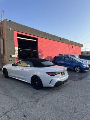 Took my car in for repairs!