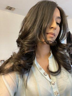 Haircut and Blowout