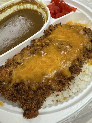 Chicken Katsu Curry w/Cheese