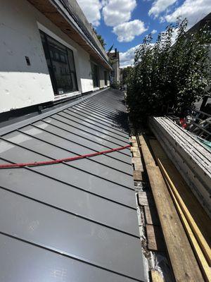 standign seam metal roof