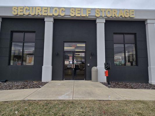 New signs light the way to help you find clean, friendly, low priced, climate- controlled, secure, storage units