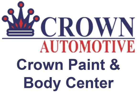 Crown Paint and Body Center logo.