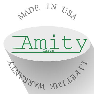 All Amity Carts come with a lifetime warranty so you can rest easy knowing your investment is secure.