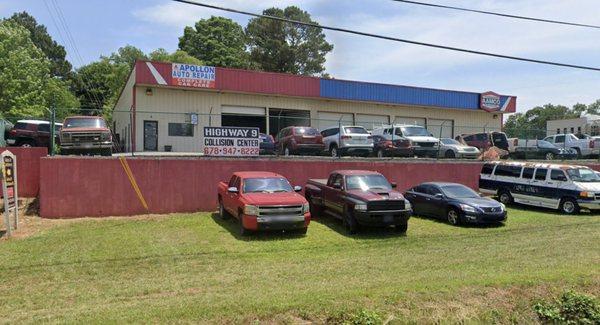Storefront from street