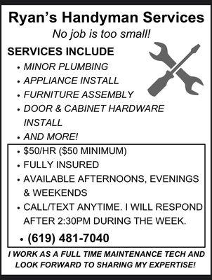 Ryan’s Handyman Services