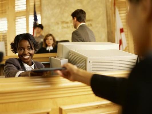 Court processing and filing