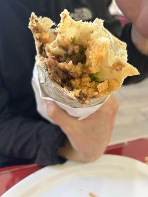 Asada burrito