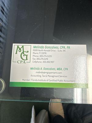 Melinda Goncalves, CPA, PA