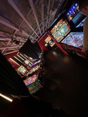 Arcade area (one of the rooms)