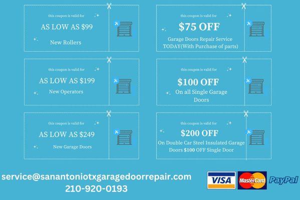 San Antonio TX Garage Door Repair