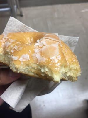 Glazed donut so light and fluffy!