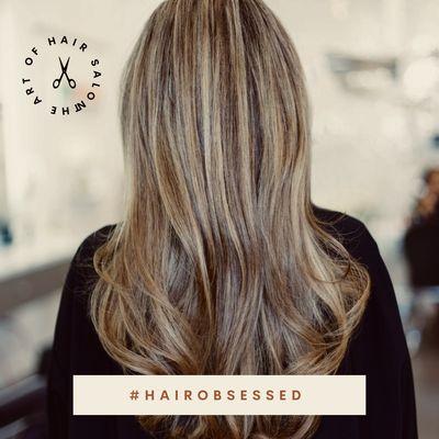 Highlight lowlights look