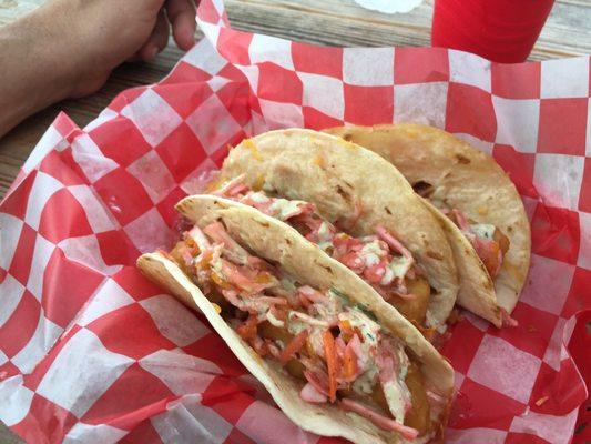 Shrimp tacos