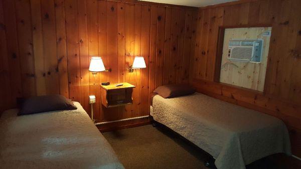 Our room with two twins beds