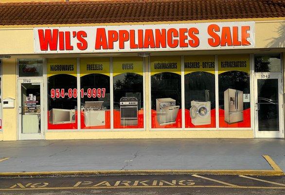Wil's Appliances Sale