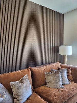 We sell and Install Acoustical Wall Slats, a product that has increasingly becoming more popular