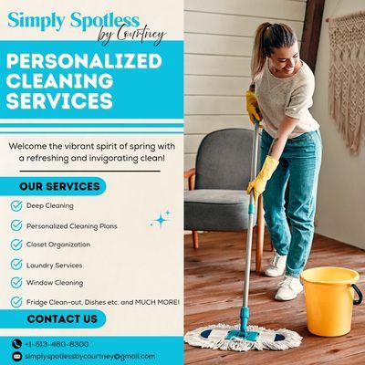 Simply Spotless by Courtney