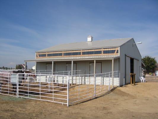 Horse Barn with dutch doors