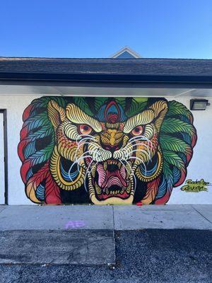 Wonderful art on this building