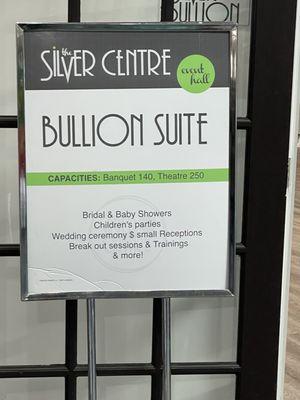 The Silver Centre Event Hall