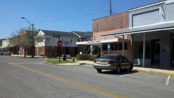 The Book Store, Historic Downtown DeFuniak Springs at Baldwin and 6th