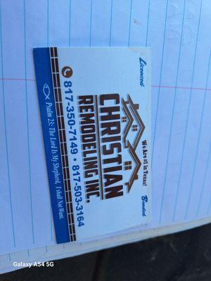 Christian Remodeling