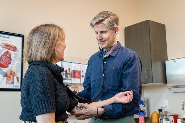 Medical service with a smile! We truly believe in Healthy Connections.