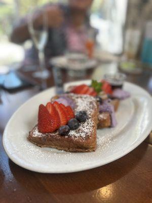 Ube butter French toast