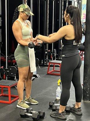 Our trainers challenge you and correct your form, giving you the BEST workouts!