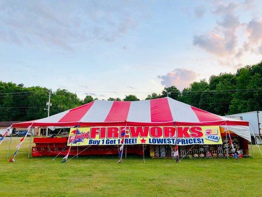 Spread Eagle Fireworks